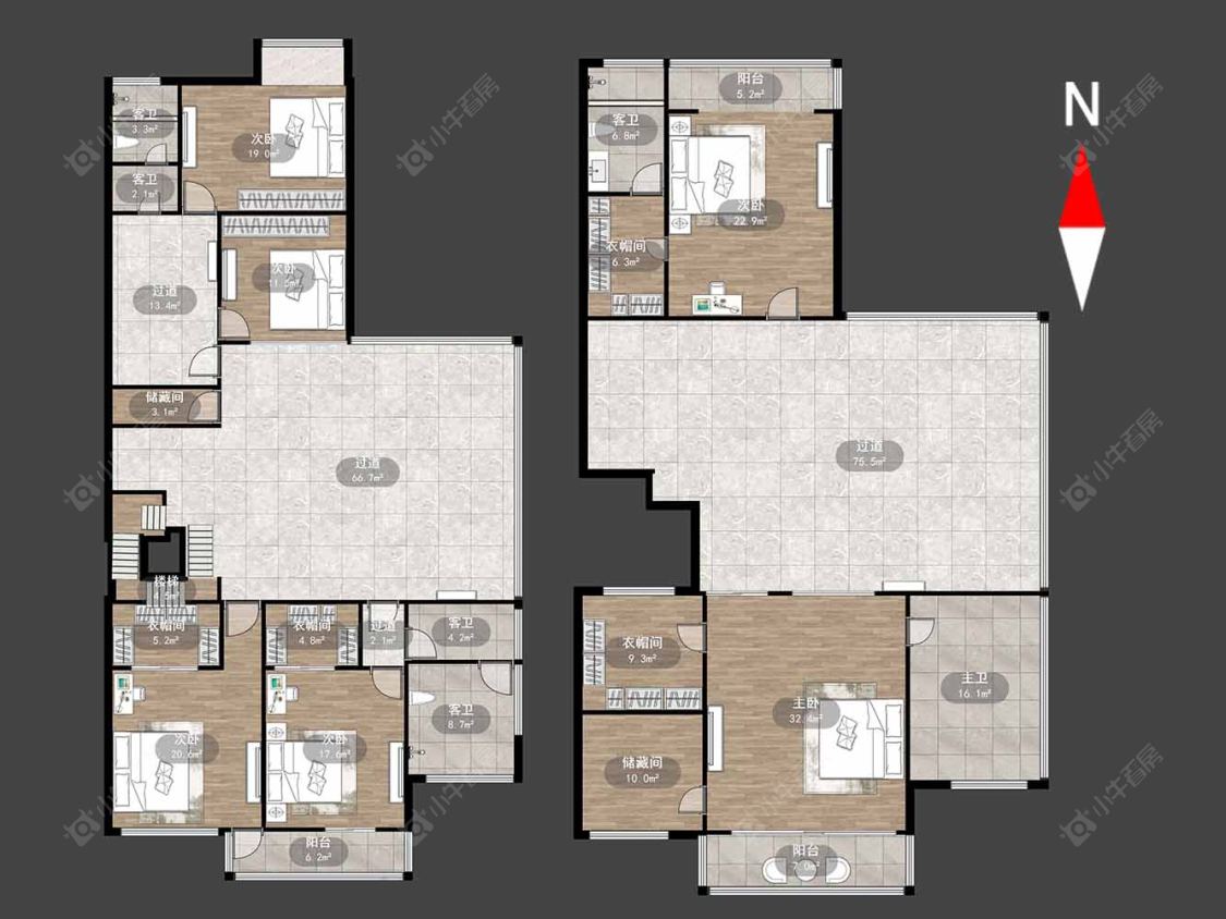 常州溪湖小镇在售二手房源户型图_小牛看房