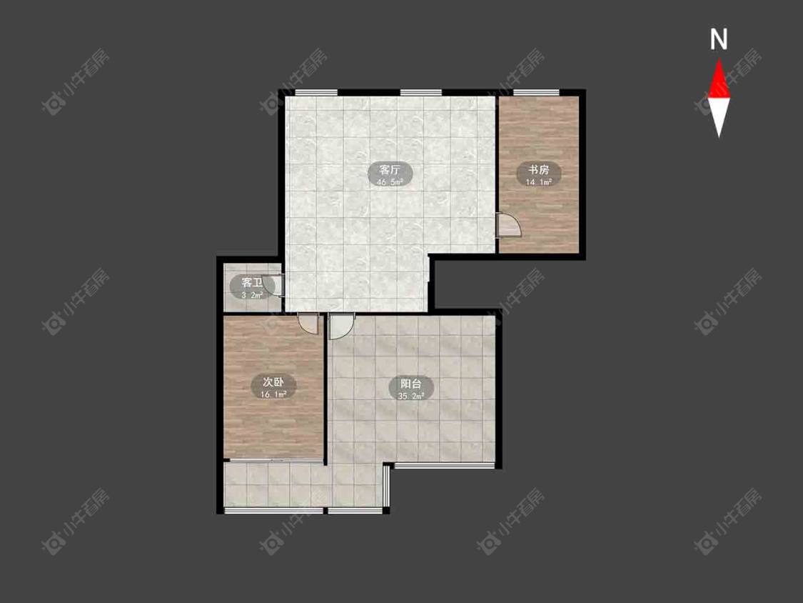 常州永宁花园在售二手房房源户型图_小牛看房