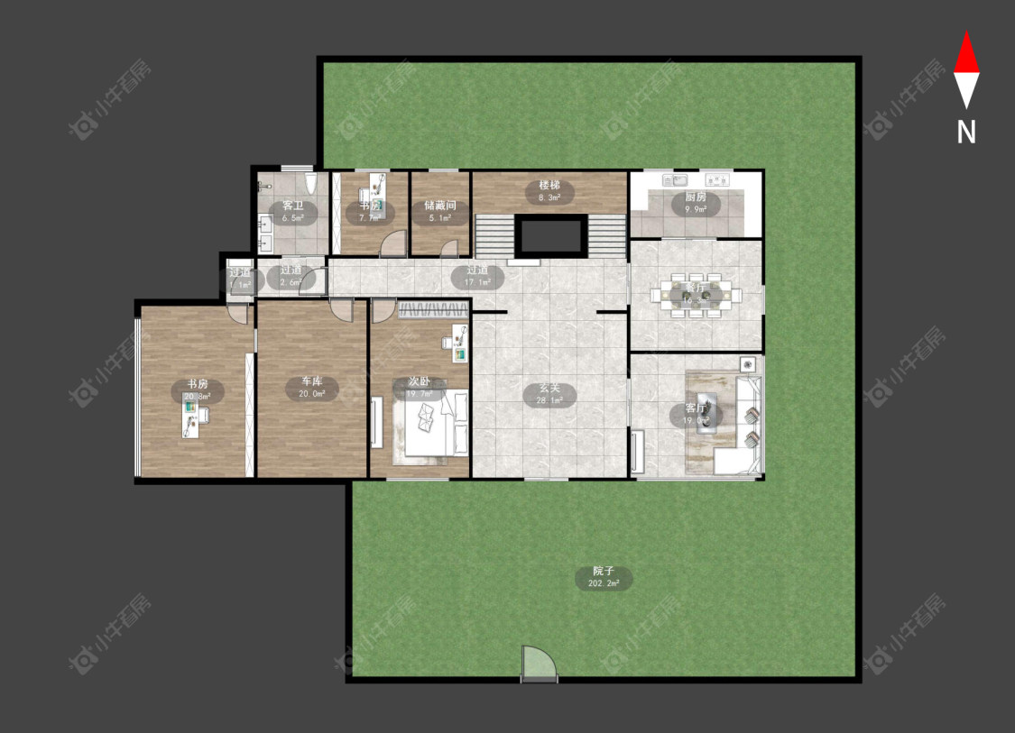 常州江南豪华花园在售二手房源户型图_小牛看房
