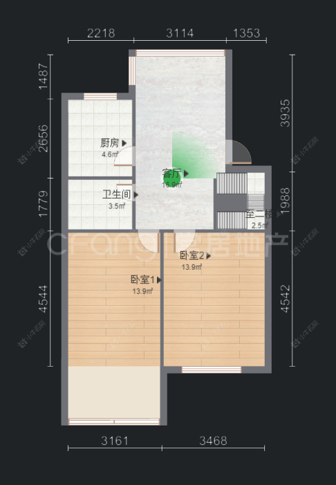 常州越友苑在售二手房源户型图_小牛看房