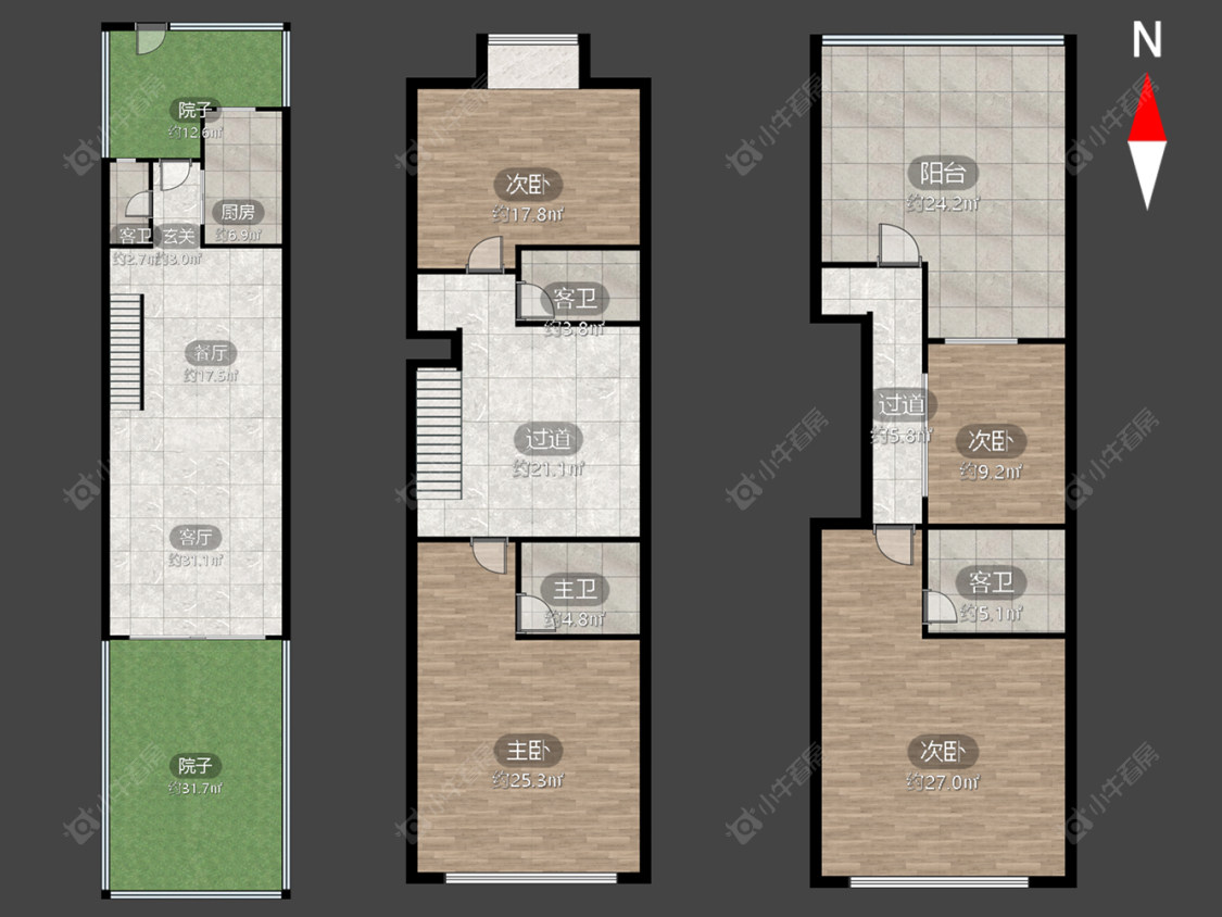 常州雅居乐山湖城临湖雅居二区在售二手房源户型图_小牛看房