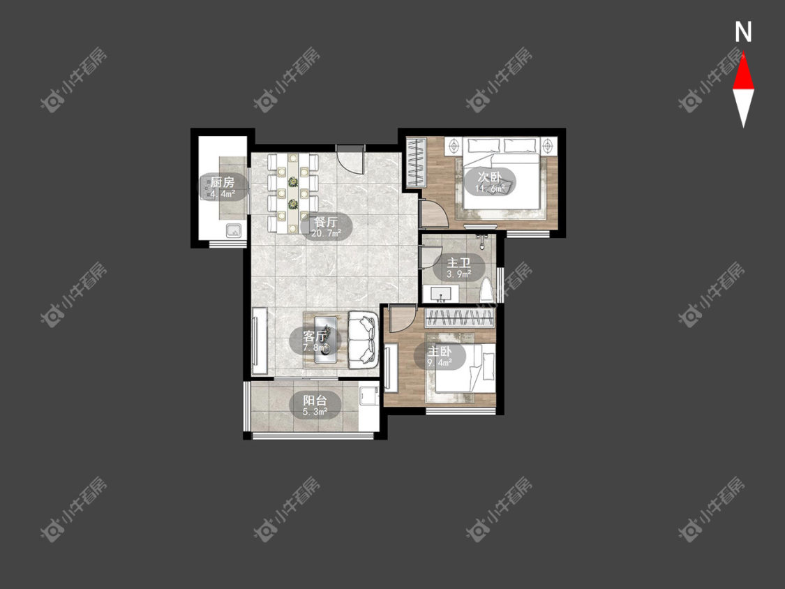 常州宝龙国际花园一期在租房源_小牛看房