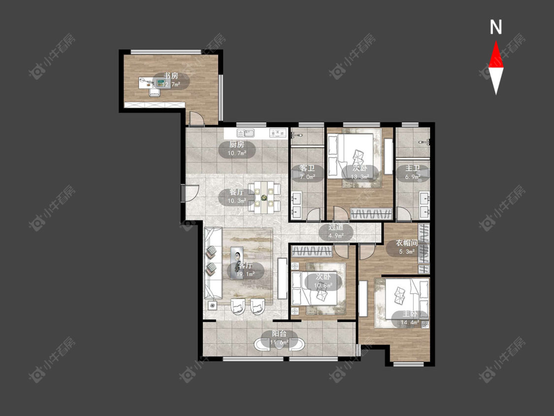 常州世茂香槟湖四期在售二手房源_小牛看房