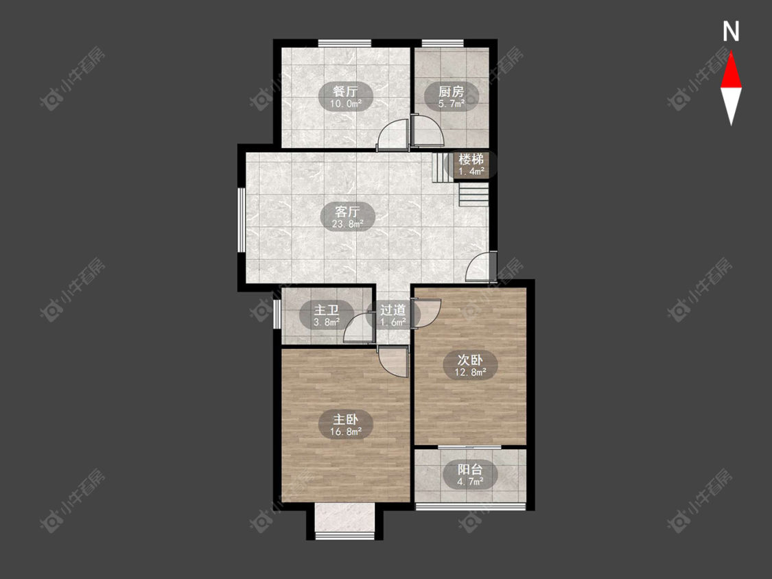 丽华南村竹园房源户型图 常州丽华南村竹园在售二手房源户型图_小牛看房