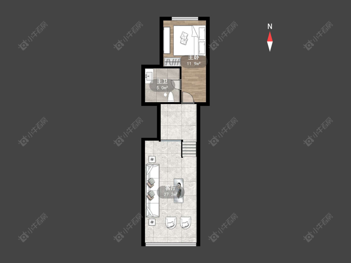 常州北环西路在售二手房房源户型图_小牛看房