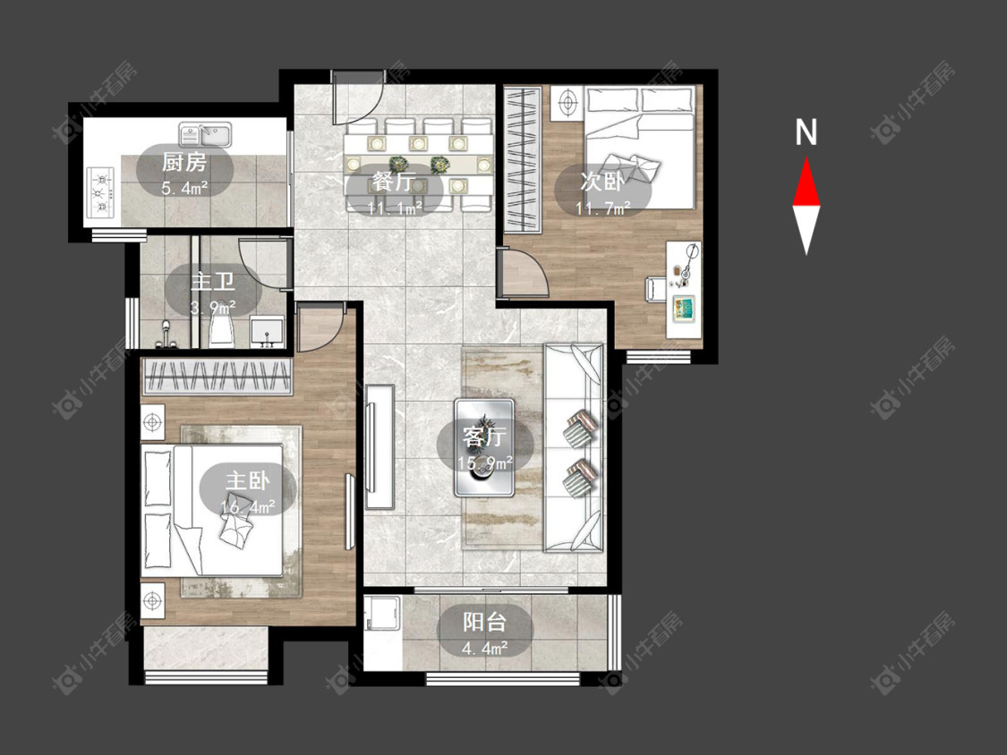 绿都万和城三区房源户型图 常州绿都万和城三区在售二手房源户型图_小牛看房