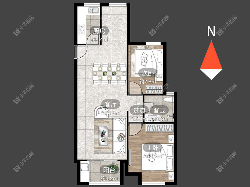 常州路劲城市主场在租房源_小牛看房