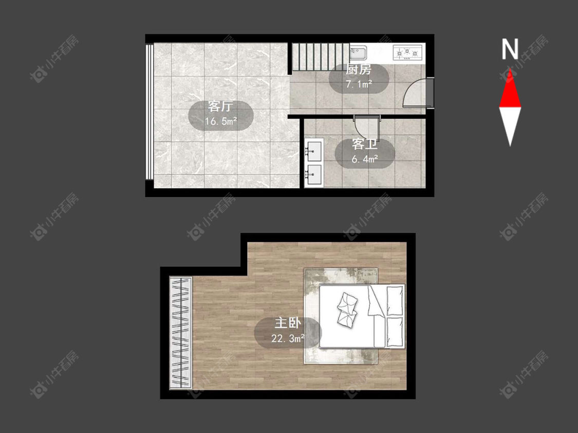 常州山外有山在售二手房源户型图_小牛看房