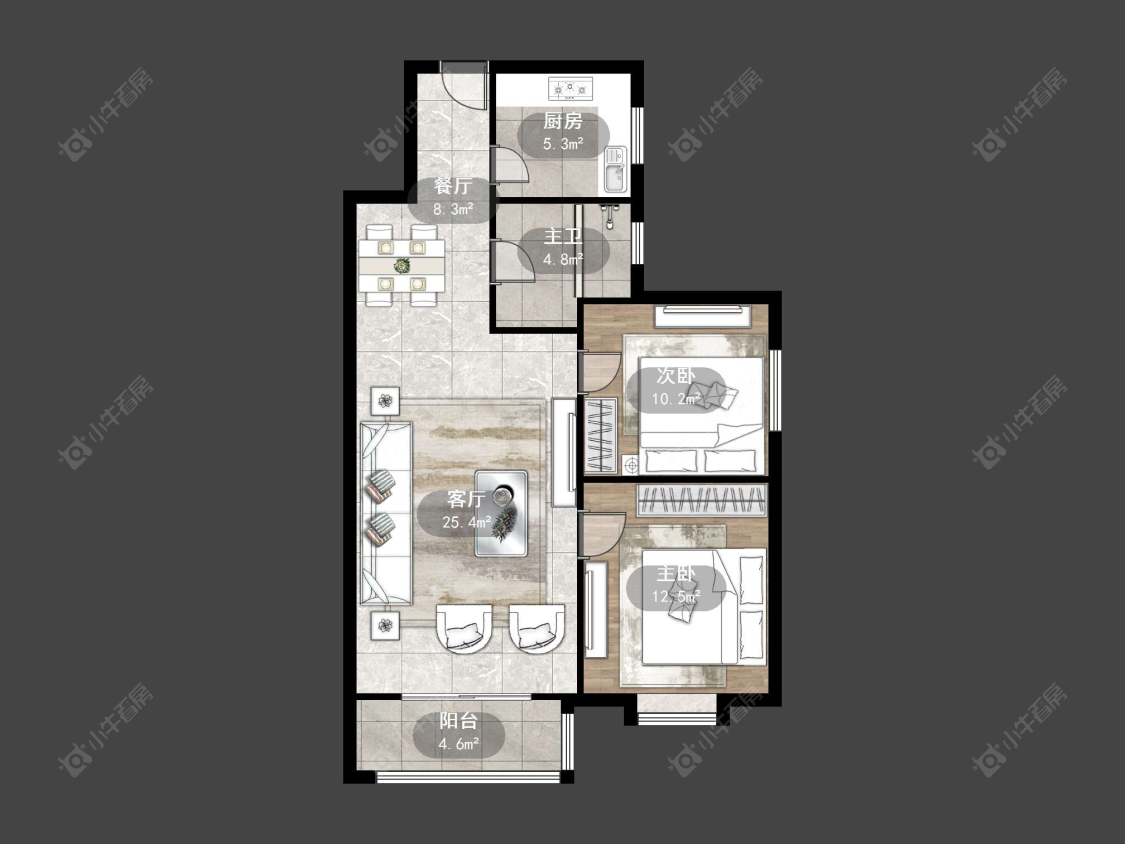 嘉荟新城房源户型图 丹阳嘉荟新城在售二手房源户型图_小牛看房