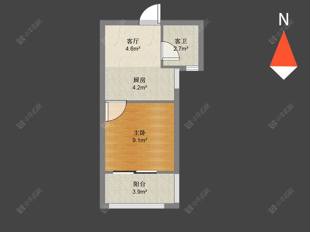 常州锦源大厦在售二手房房源户型图_小牛看房