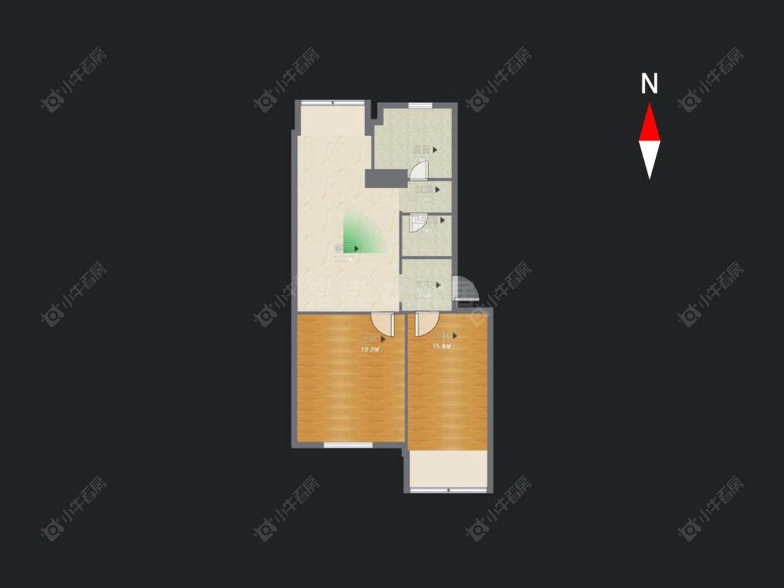 常州红梅西村在售二手房源户型图_小牛看房