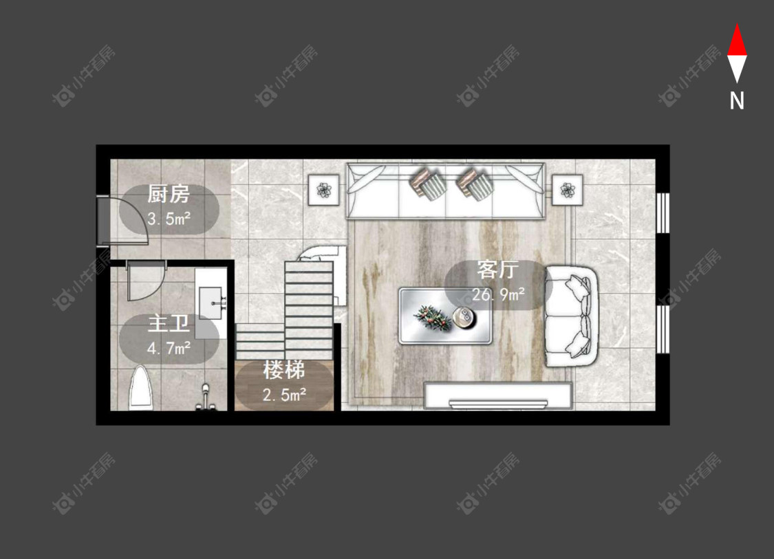 富邦广场房源户型图 常州富邦广场在售二手房源户型图_小牛看房