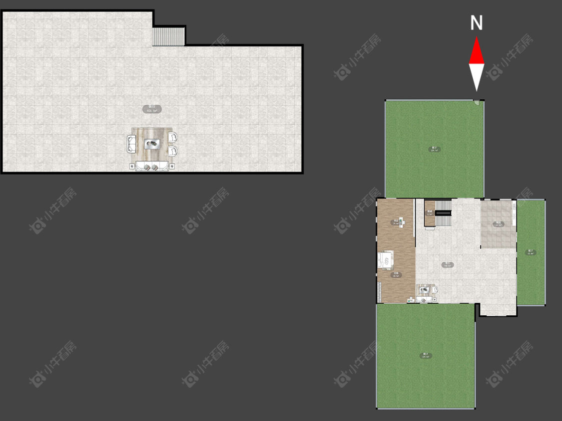 常州翡丽蓝湾别墅区在售二手房源户型图_小牛看房