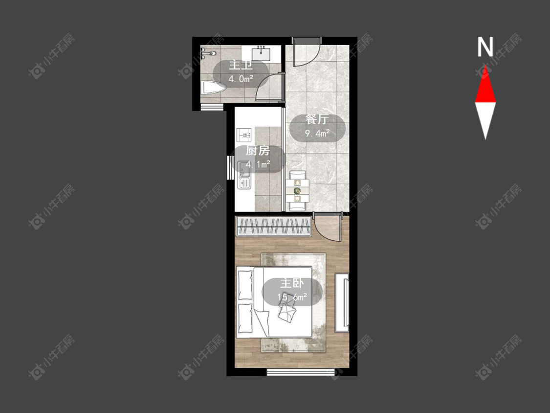 常州天禄商务广场在售二手房源户型图_小牛看房