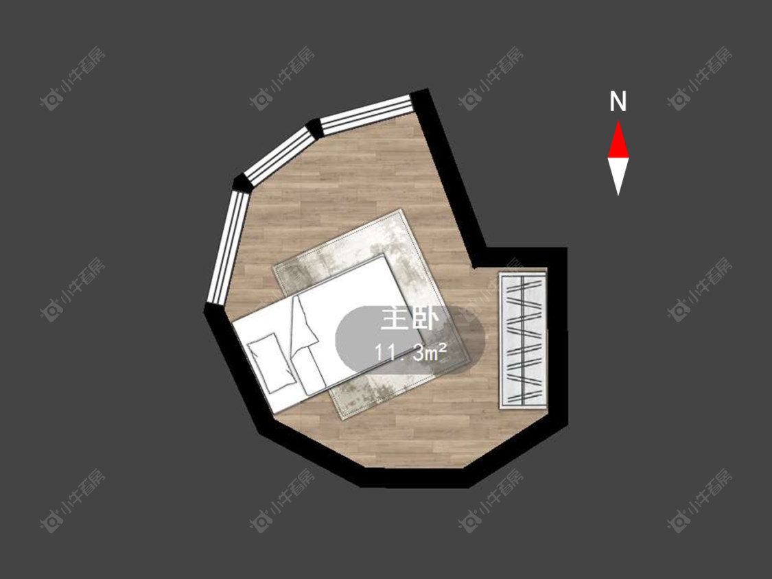 常州凤凰苑在售二手房源户型图_小牛看房