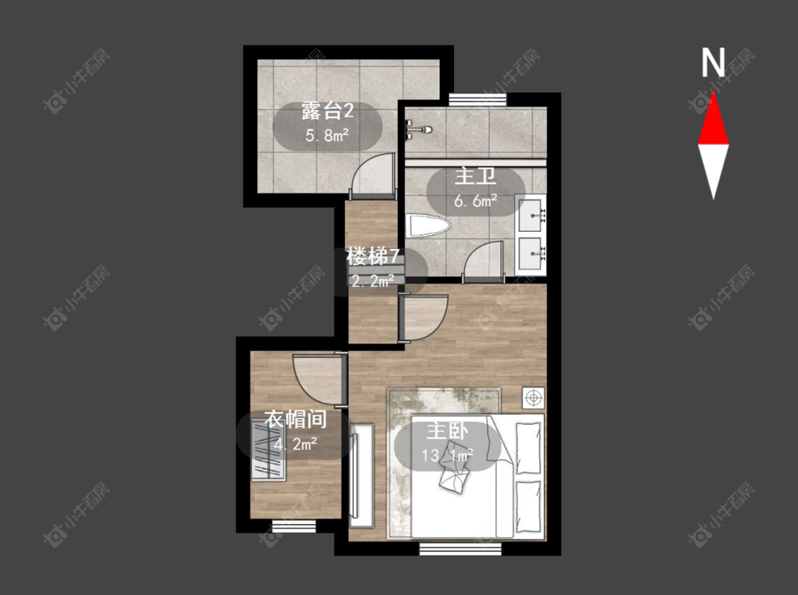 常州东渡海派青城在售二手房源户型图_小牛看房