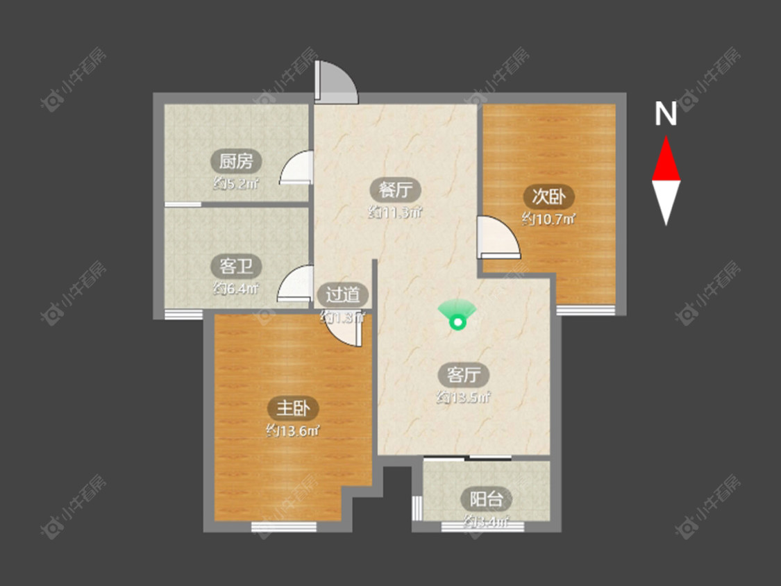 香缇湾花园房源户型图 常州香缇湾花园在售二手房源户型图_小牛看房