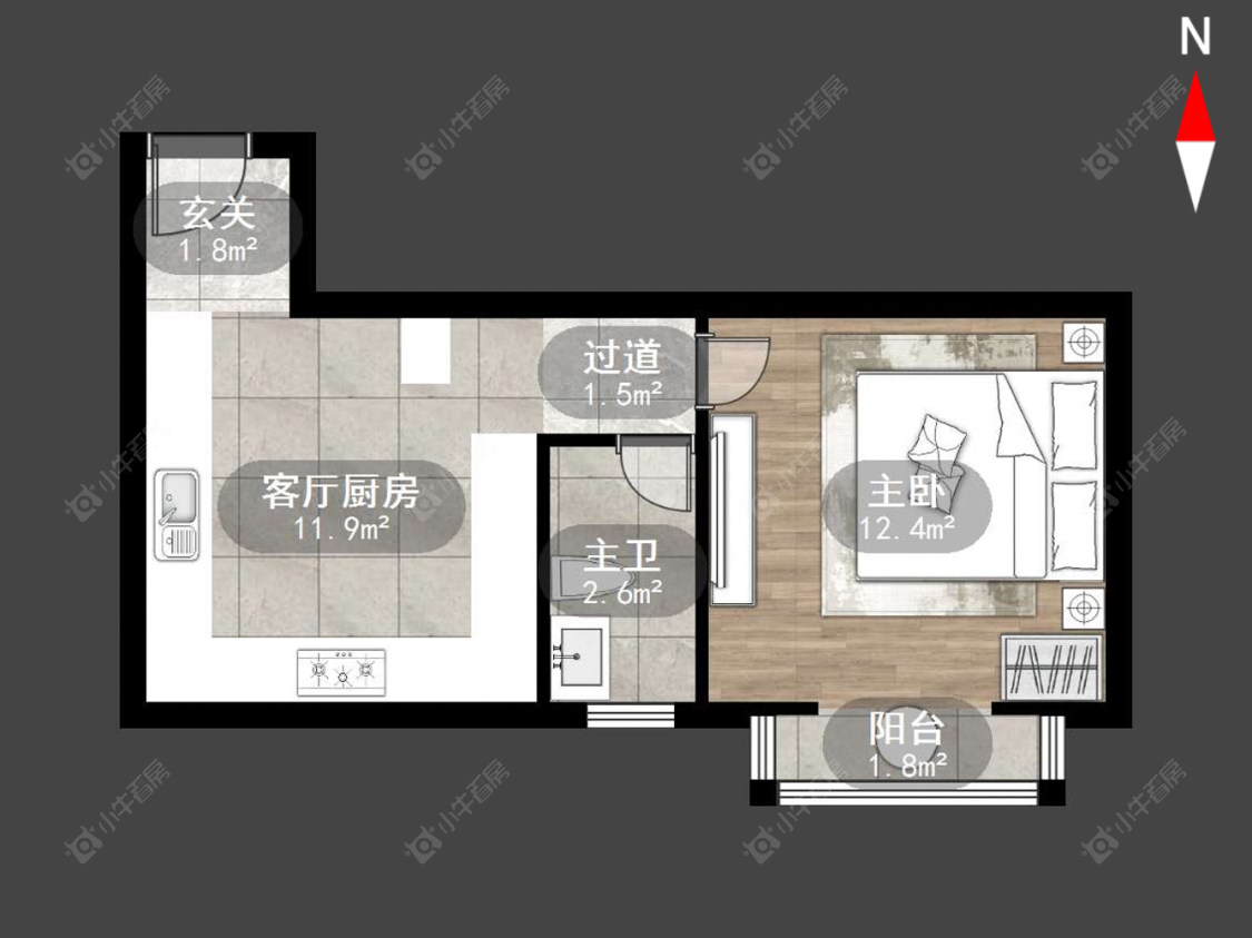 常州天禧星园在售二手房房源户型图_小牛看房