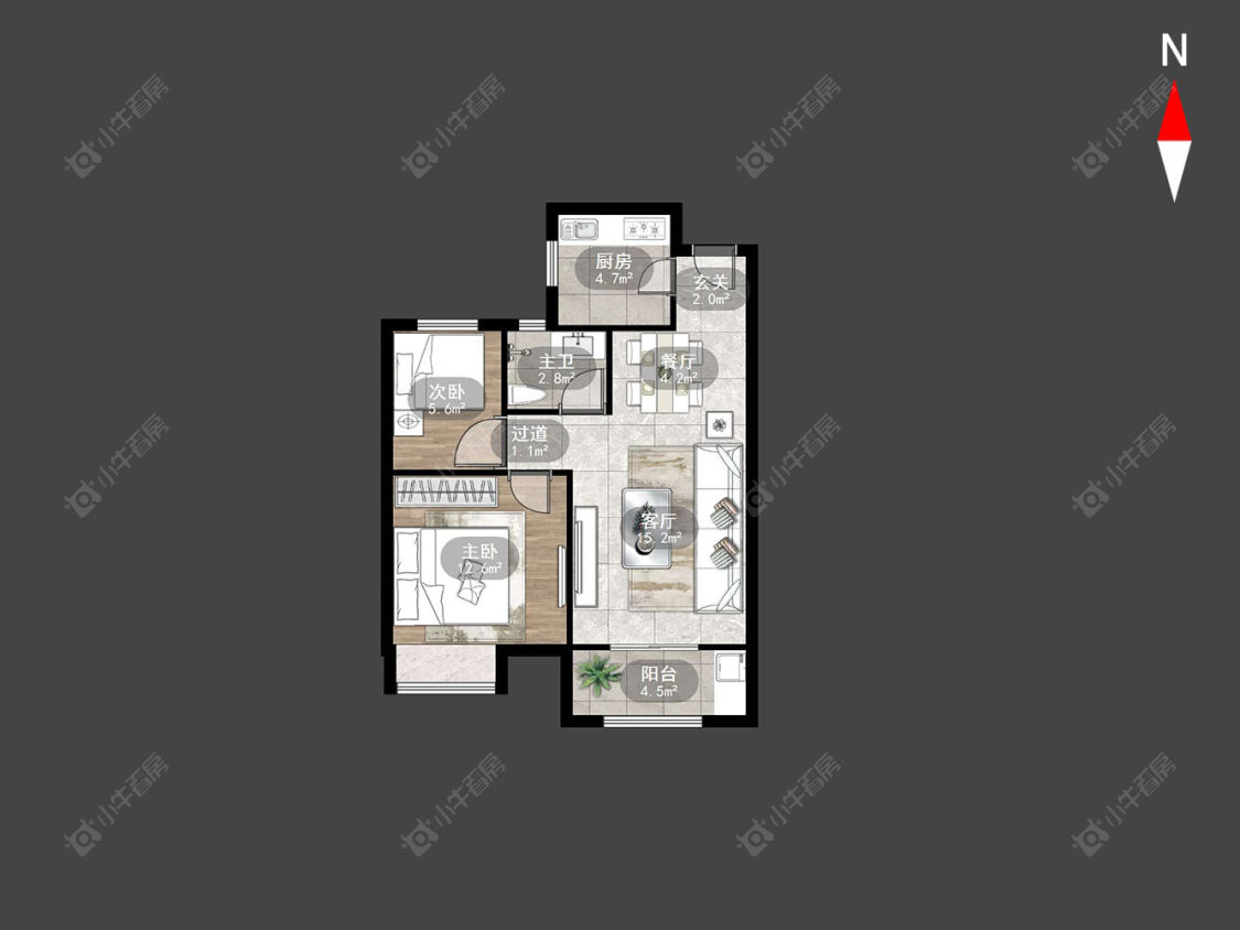 清云澜湾A区房源户型图 常州清云澜湾A区在售二手房源户型图_小牛看房