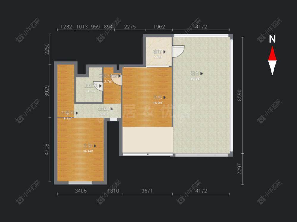 常州凤凰苑在售二手房源户型图_小牛看房
