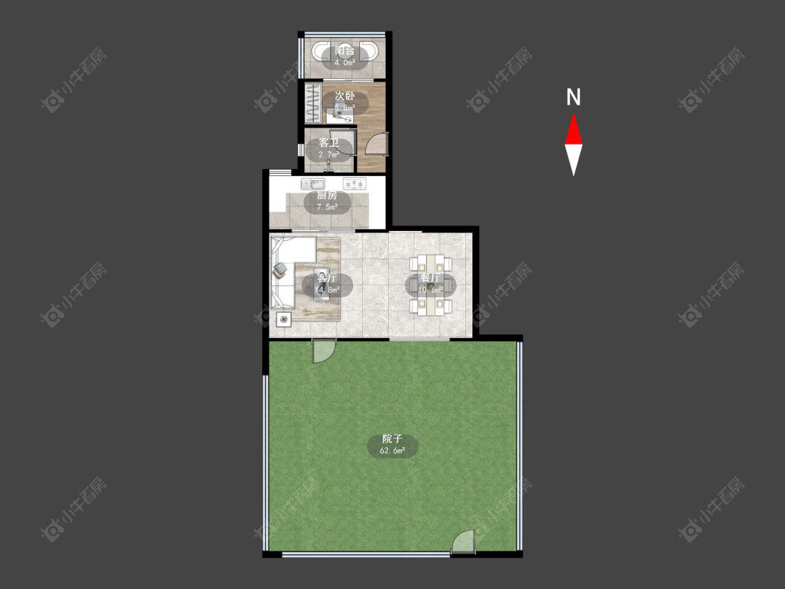 常州栖湖春秋在售二手房源户型图_小牛看房