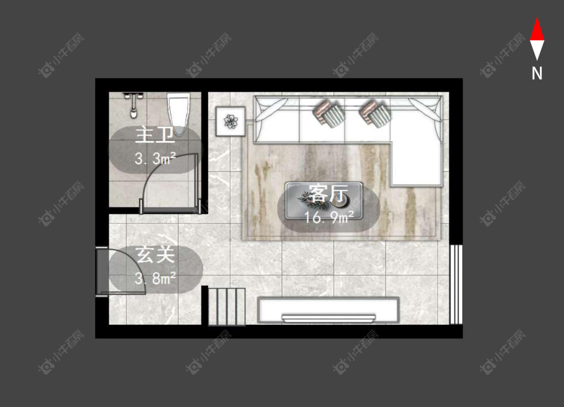 富邦广场房源户型图 常州富邦广场在售二手房源户型图_小牛看房