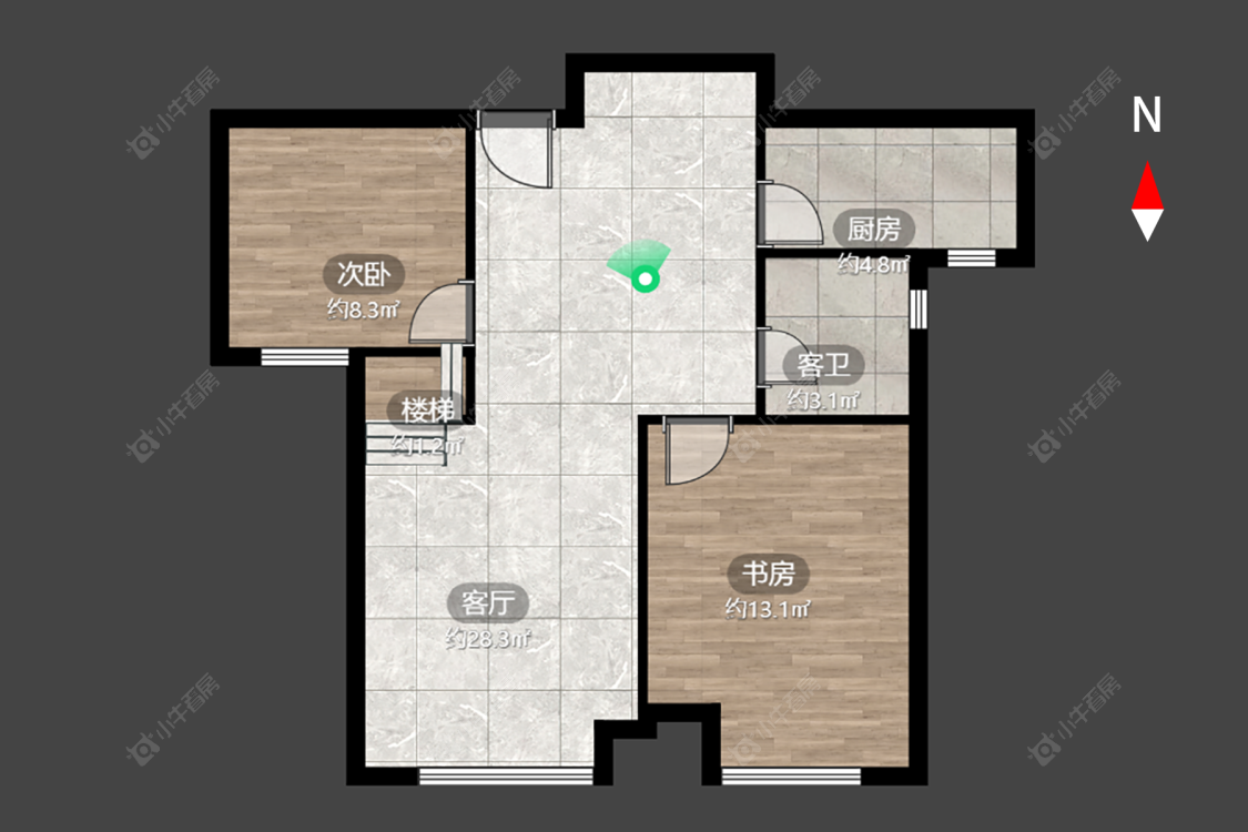 常州新城域二期在售二手房源户型图_小牛看房