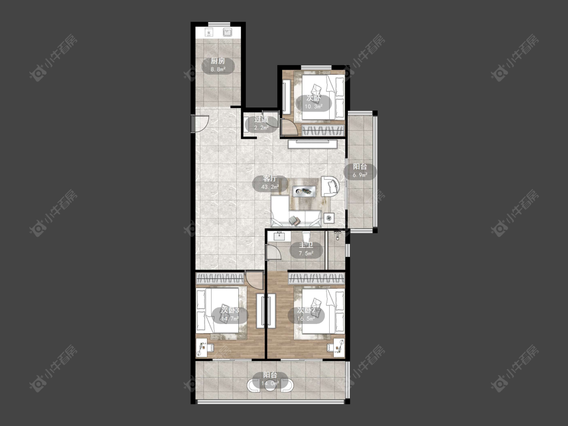 常州万善上院在售二手房源户型图_小牛看房