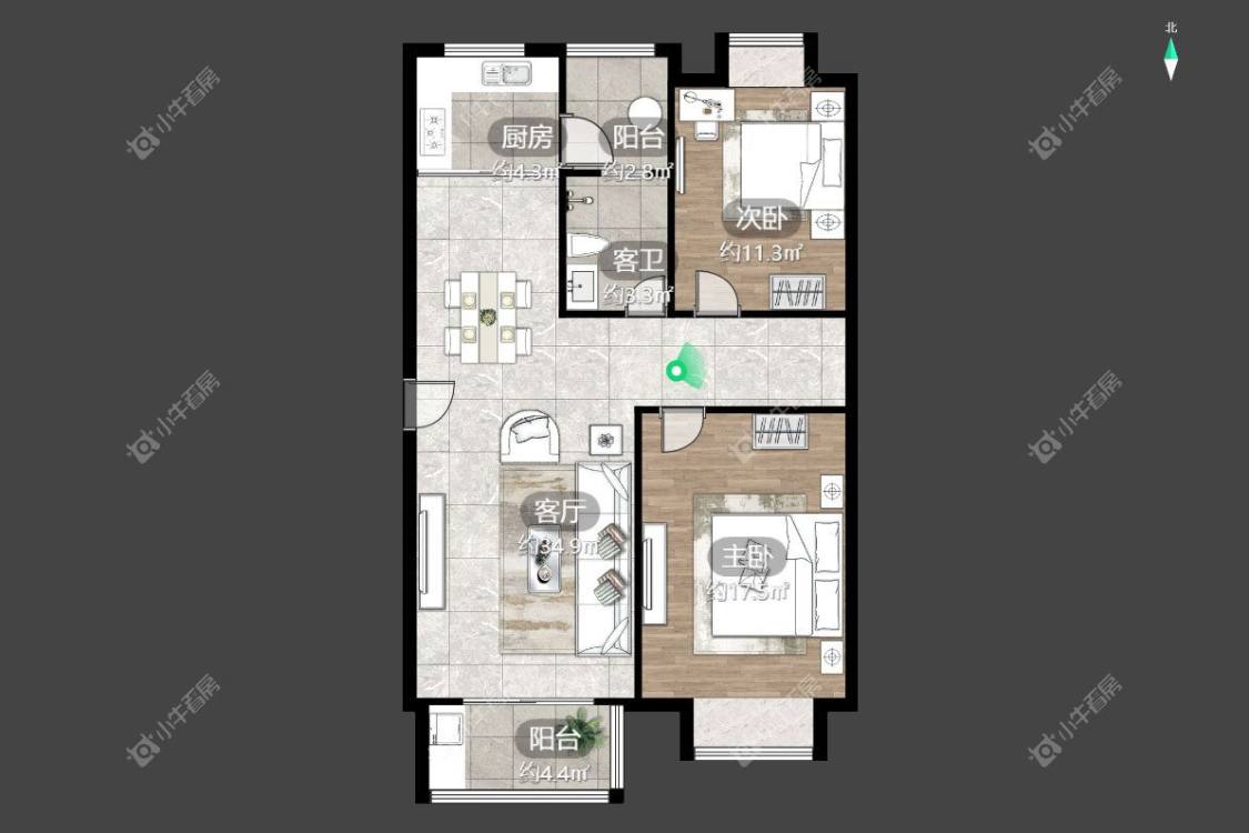 常州东方花园在租房源_小牛看房