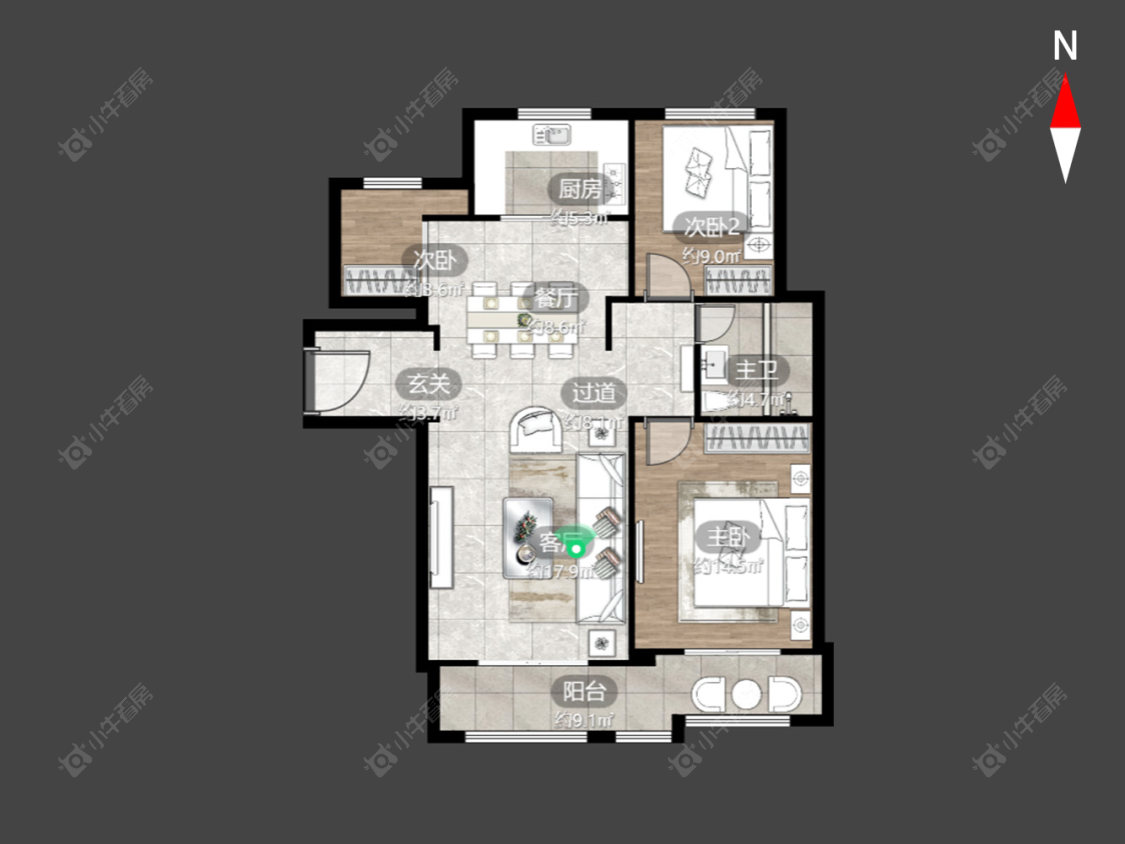 常州华星锦苑在售二手房_小牛看房