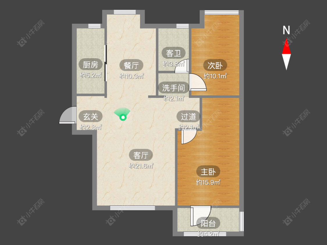 锦绣天地房源户型图 常州锦绣天地在售二手房源户型图_小牛看房