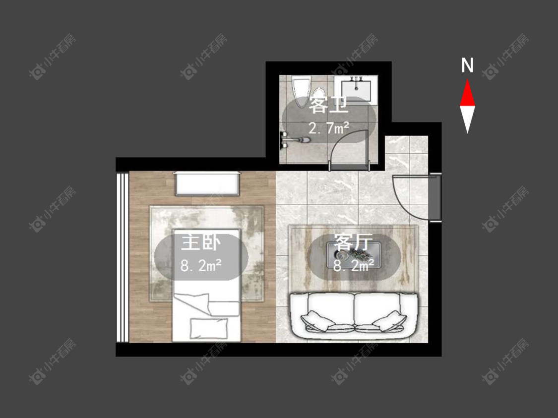 常州盛世名门在售二手房房源户型图_小牛看房