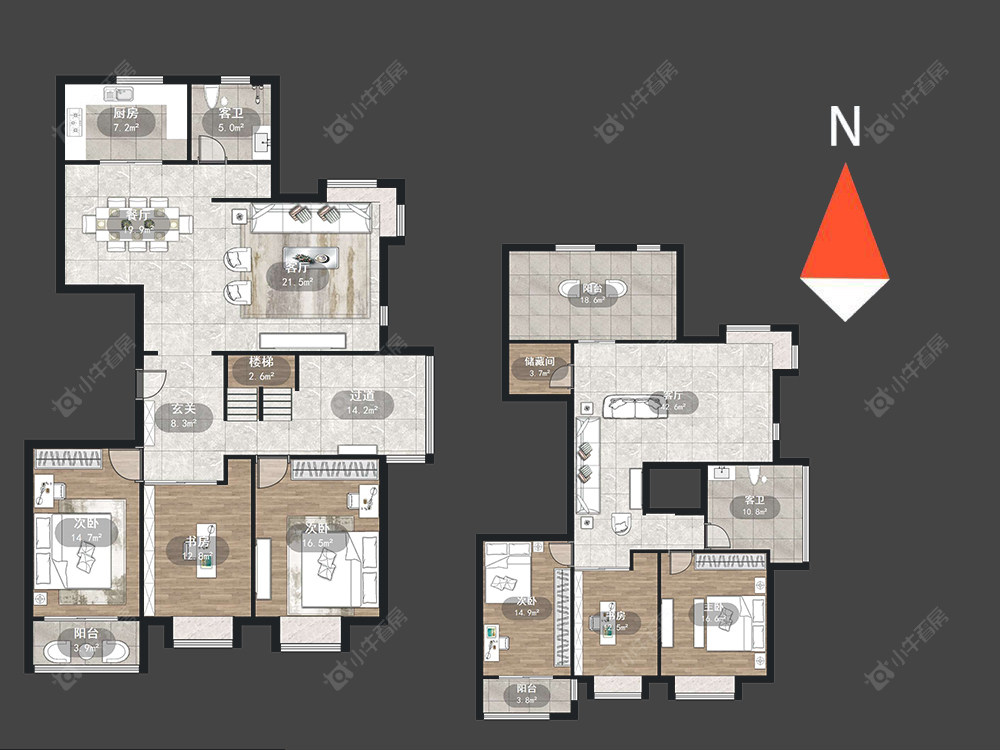 勤德家园房源户型图 常州勤德家园在售二手房源户型图_小牛看房