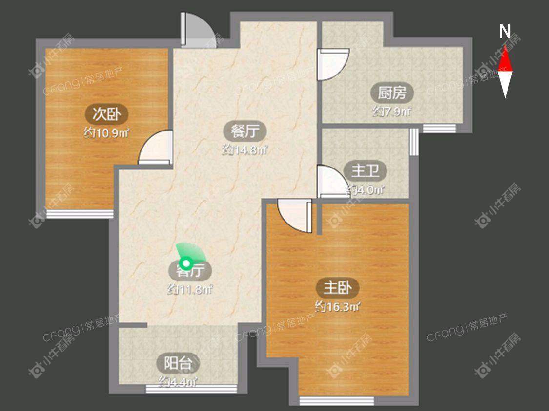 常州新城香溢澜桥一期在租房源_小牛看房