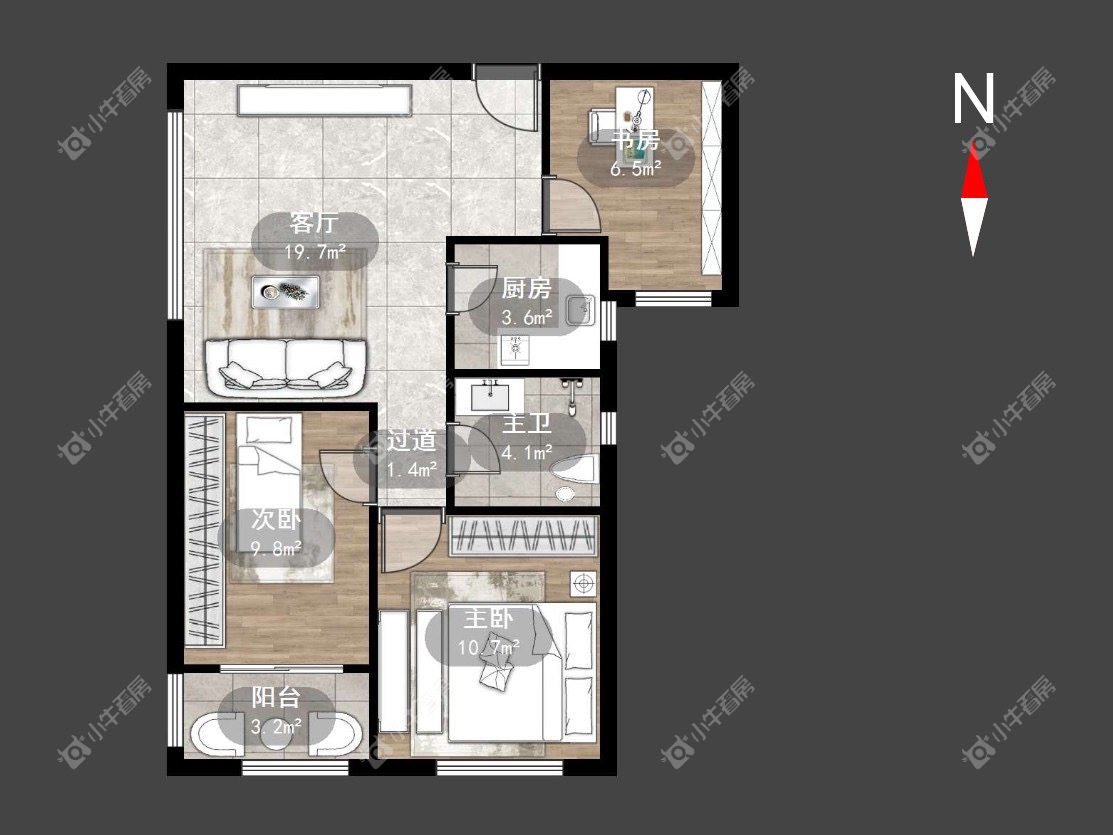 光华世家房源户型图 常州光华世家在租房源户型图_小牛看房