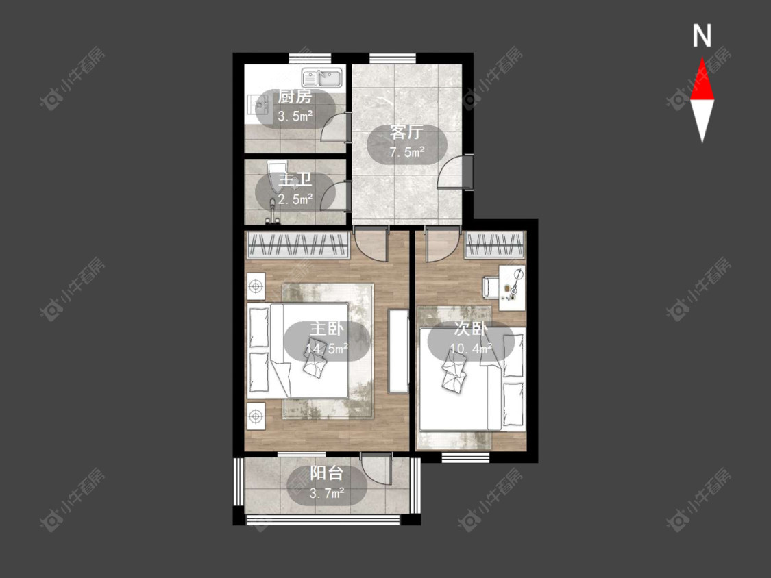 机械新村房源户型图 常州机械新村在售二手房源户型图_小牛看房