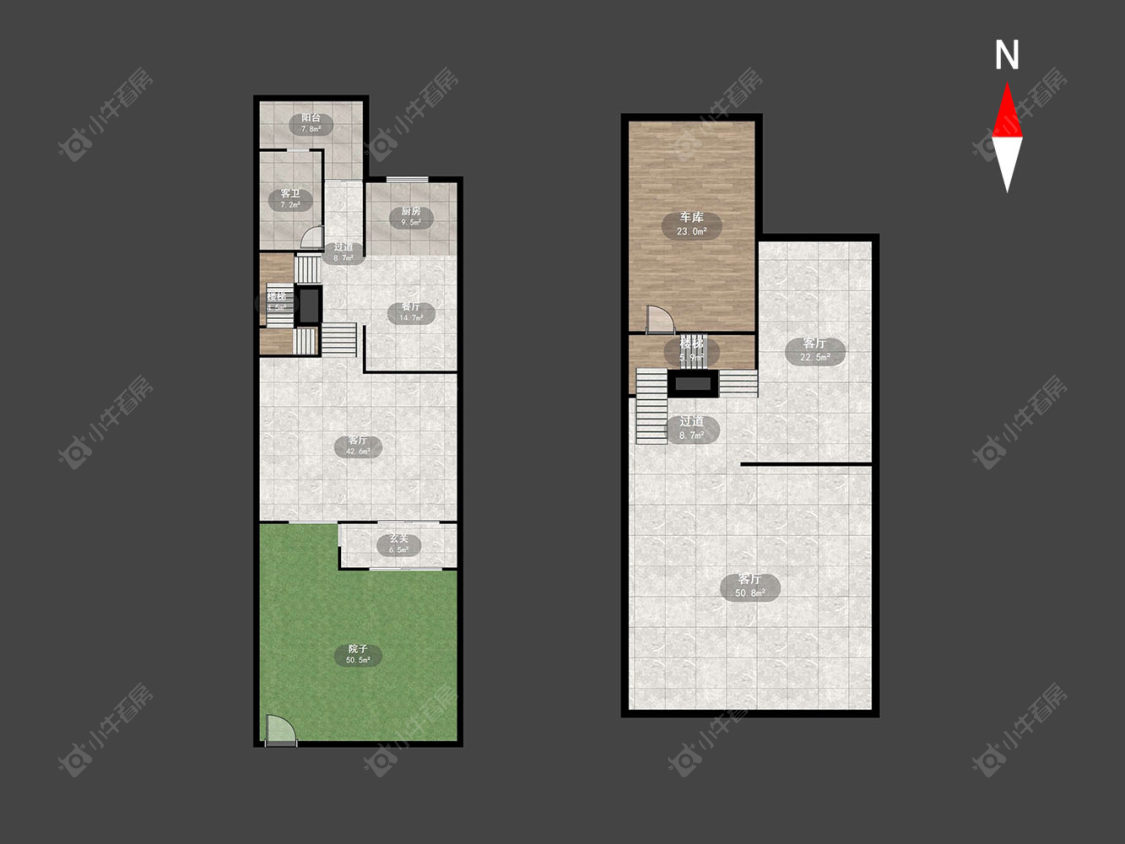 常州阳光龙庭别墅区在售二手房房源户型图_小牛看房