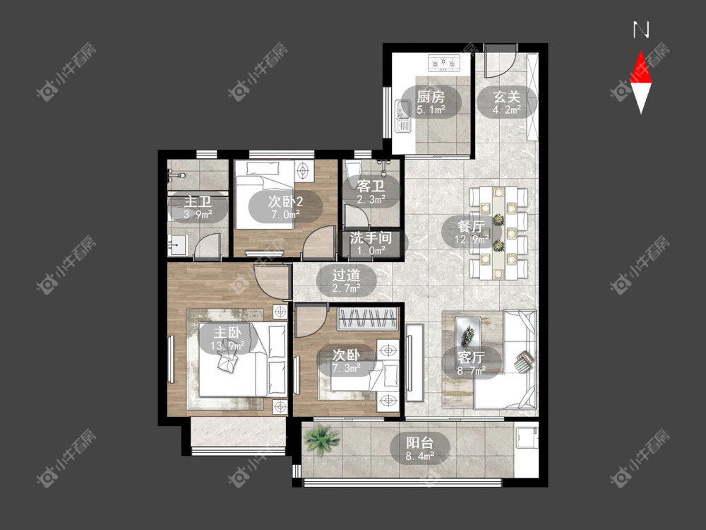 常州碧桂园碧玥和鸣在租房源_小牛看房