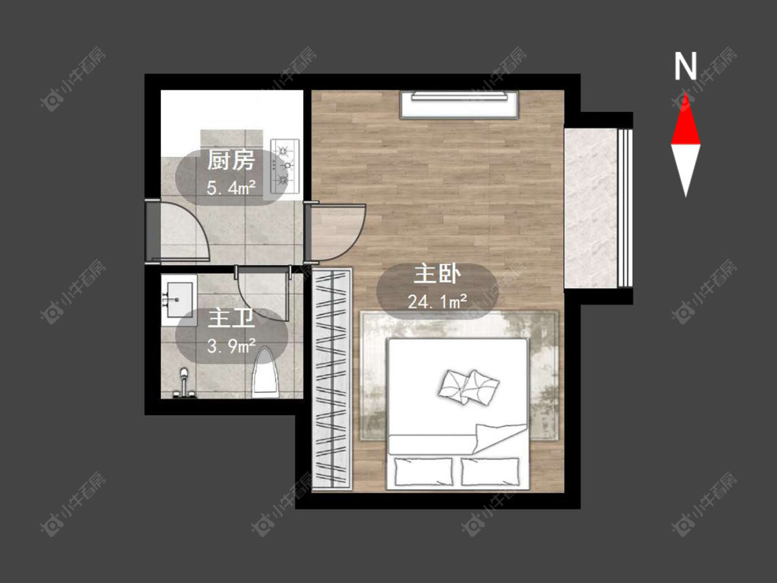 恒大翡翠华庭房源户型图 常州恒大翡翠华庭在售二手房源户型图_小牛看房