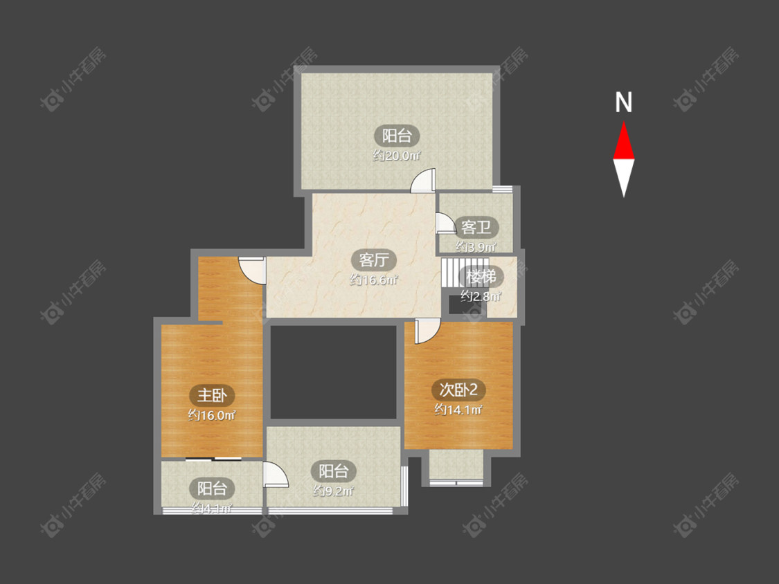 常州盛世名门在售二手房源户型图_小牛看房