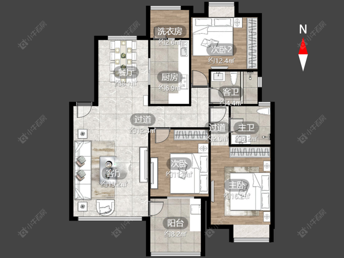 常州奥林匹克花园在售二手房_小牛看房