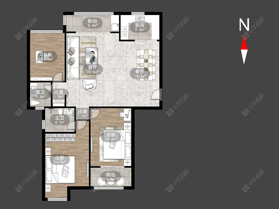 常州高成天鹅湖在售二手房源_小牛看房