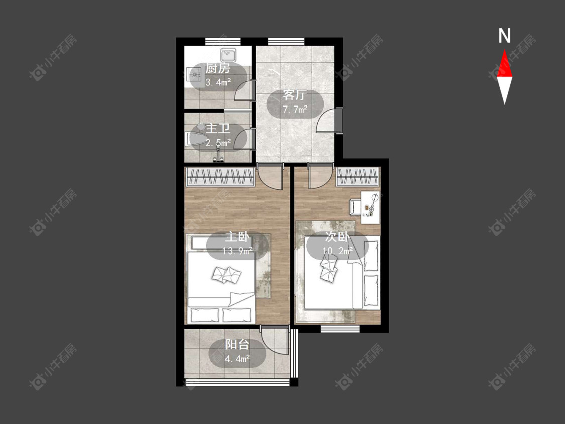 常州清潭新村在售二手房房源户型图_小牛看房