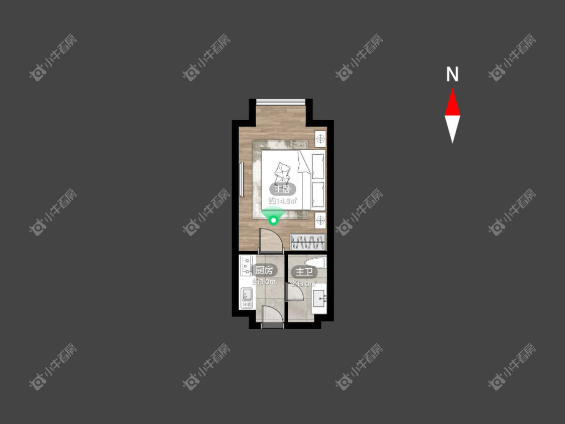 常州莱蒙双子星座公寓在租房源_小牛看房