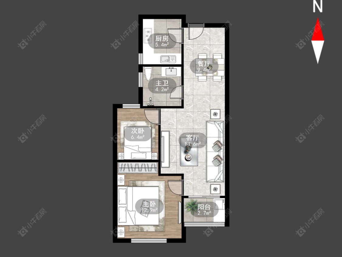 常发豪郡房源户型图 常州常发豪郡在售二手房源户型图_小牛看房