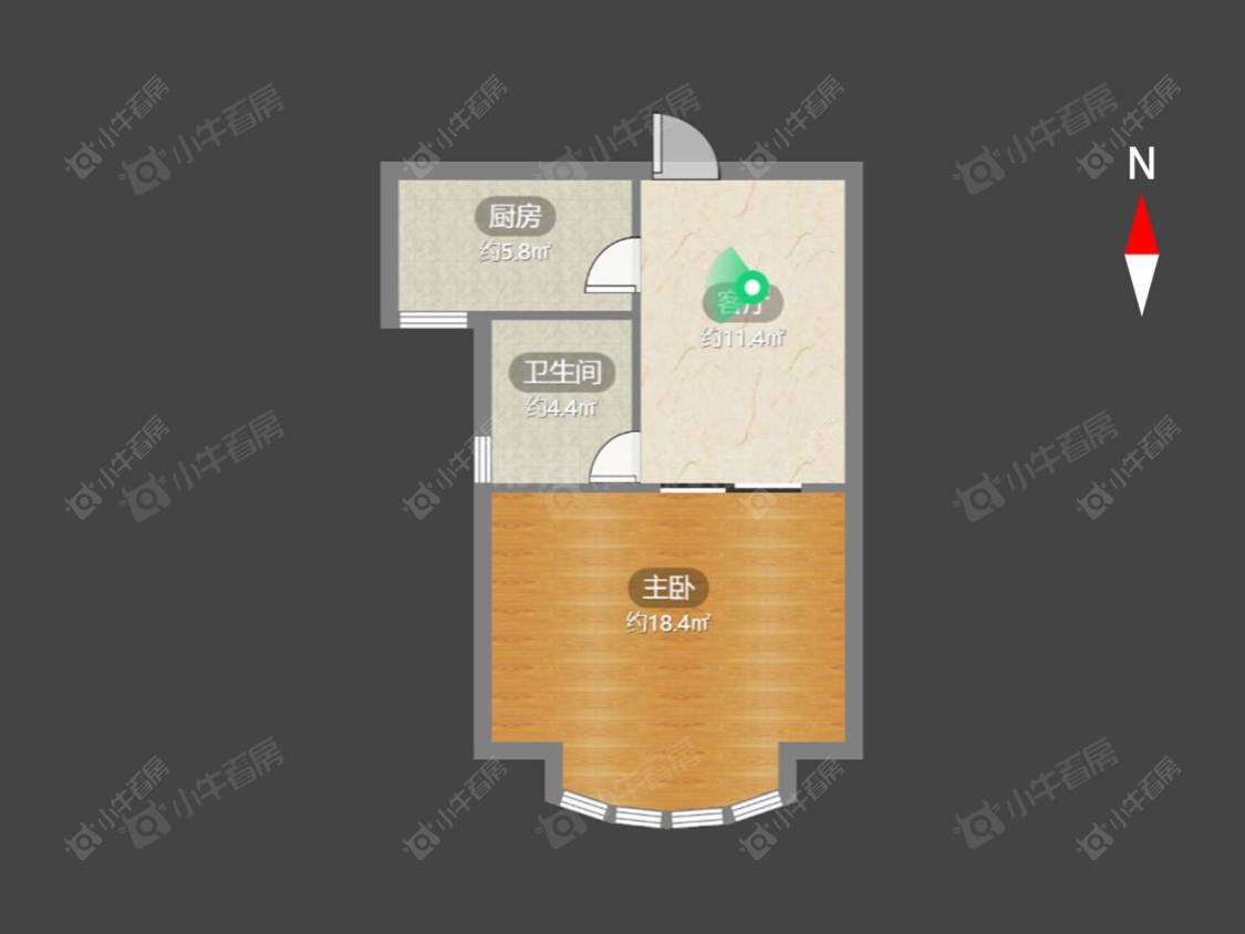 常州中央花园租房_中央花园1室1厅房源出租