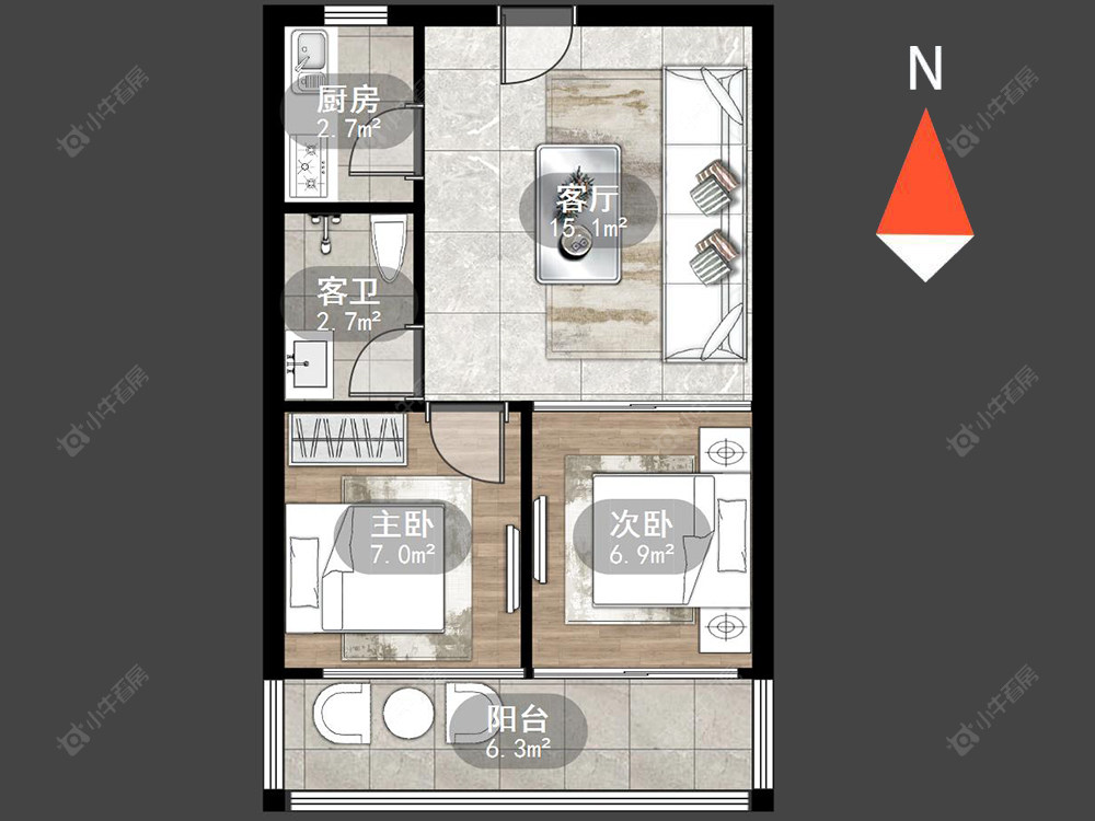 常州万泽大厦在售二手房源户型图_小牛看房