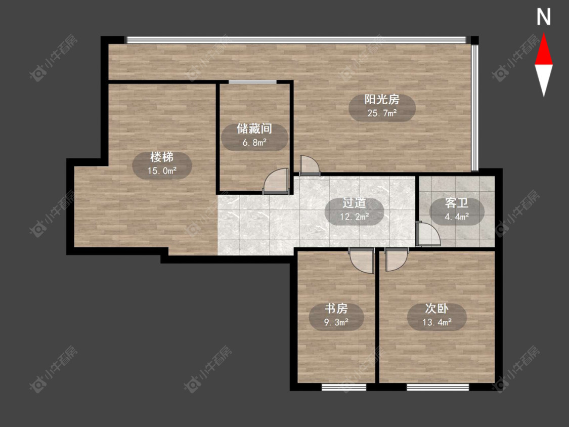 河景花园房源户型图 常州河景花园在售二手房源户型图_小牛看房
