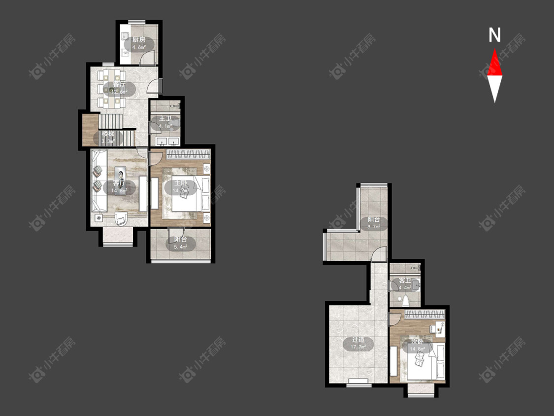锦阳花苑房源户型图 常州锦阳花苑在售二手房源户型图_小牛看房