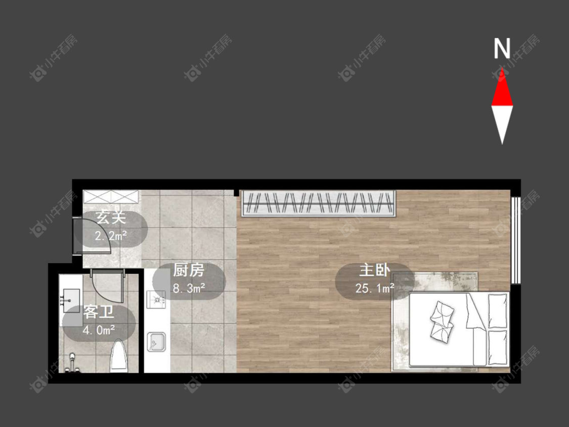 星湖广场房源户型图 常州星湖广场在售二手房源户型图_小牛看房